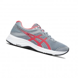 Grey Women's Asics GEL-CONTEND 6 Running Shoes | 715-RDGZXE
