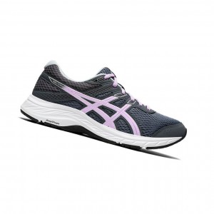 Grey Women's Asics GEL-CONTEND 6 Running Shoes | 956-PTJXIE