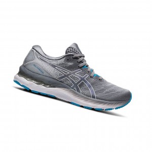 Grey Women's Asics GEL-NIMBUS 23 Running Shoes | 176-JEKTQS