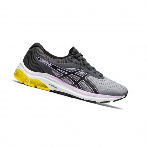 Grey Women's Asics GEL-PULSE 12 Running Shoes | 960-HVICKJ