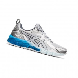 Grey Women's Asics GEL-QUANTUM 180 6 Sneakers | 238-NMXODQ