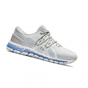 Grey Women's Asics GEL-QUANTUM 360 4 Sneakers | 712-YTOFBM
