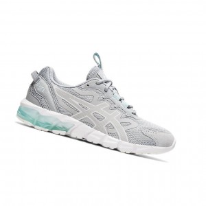 Grey Women's Asics GEL-QUANTUM 90 3 Sneakers | 158-MWOFPL