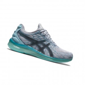 Grey Women's Asics GEL-QUANTUM INFINITY 2 Sneakers | 856-AYKZNG