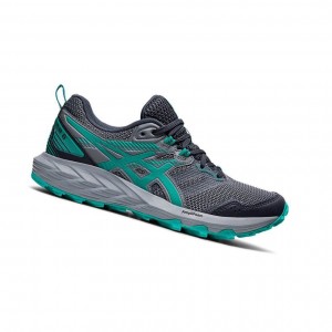 Grey Women's Asics GEL-SONOMA 6 Trail Running Shoes | 648-WYAVHN