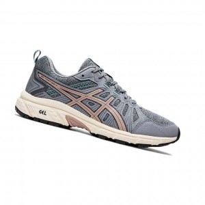 Grey Women's Asics GEL-VENTURE 7 MX Trail Running Shoes | 975-LBQKTV