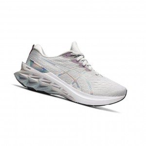 Grey Women's Asics NOVABLAST 2 Running Shoes | 308-RNFMWJ