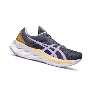 Grey Women's Asics NOVABLAST Running Shoes | 875-ZYNACJ