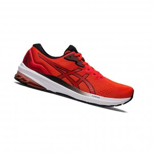 Habanero / Black Men's Asics GT-1000 11 Running Shoes | 517-KCARLN