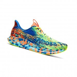 Hazard Green / Lake Drive Men's Asics NOOSA TRI 14 Running Shoes | 164-LBUEKJ