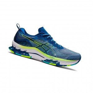 Lake Drive / Hazard Green Men's Asics GEL-KINSEI BLAST LE Running Shoes | 514-IJYHCR