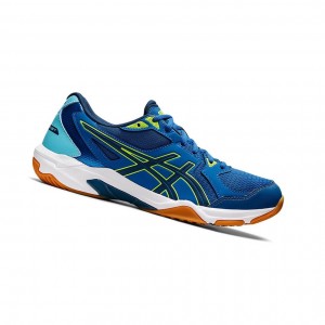 Lake Drive / Make Blue Men's Asics GEL-ROCKET 10 Volleyball Shoes | 754-KEVATP