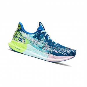 Lake Drive / White Women's Asics NOOSA TRI 14 Running Shoes | 385-IEUMLP