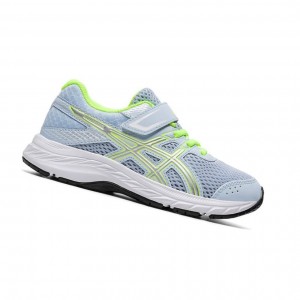 Light Blue Kids' Asics GEL-CONTEND 6 PS Running Shoes | 532-HYJVPD
