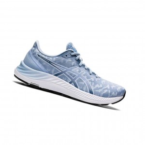 Light Blue Women's Asics GEL-EXCITE 8 Twist Running Shoes | 389-NSFUPD