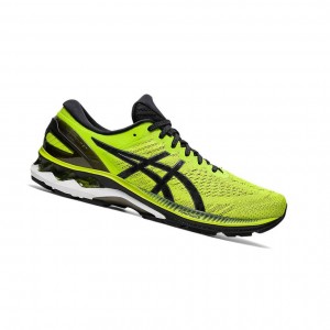 Light Green Men's Asics GEL-KAYANO 27 Running Shoes | 327-XLAVZH