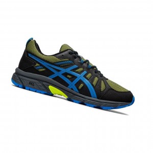 Light Green Men's Asics GEL-VENTURE 7 Trail Trail Running Shoes | 348-PIHVRO
