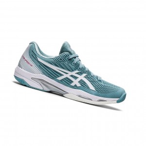 Light Green Women's Asics SOLUTION SPEED FF 2 Tennis Shoes | 169-OWBNZT