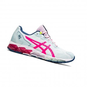 Light Turquoise Women's Asics GEL-QUANTUM 360 6 Sneakers | 043-GMOSYA