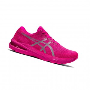 Lite Show / Pink Glo Women's Asics GT-2000 10 LITE-SHOW Running Shoes | 637-ENJOWR