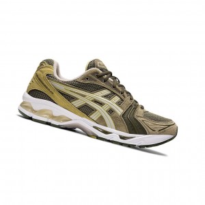 Mantle Green / Oyster Grey Men's Asics GEL-KAYANO 14 Sneakers | 826-JLGPBV
