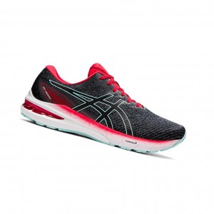 Metropolis / Electric Red Men's Asics GT-2000 10 Running Shoes | 094-XYHMBN
