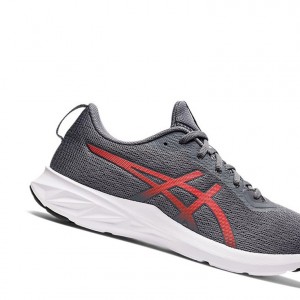 Metropolis / Fiery Red Men's Asics VERSABLAST 2 Running Shoes | 975-QCKGMB