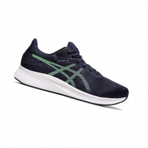 Midnight / New Leaf Men's Asics PATRIOT 13 Running Shoes | 938-QCFNAY