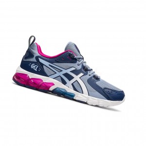 Mist / Thunder Blue Women's Asics GEL-QUANTUM 180 Sneakers | 261-ULIXHR