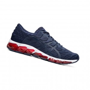 Navy Men's Asics GEL-QUANTUM 360 5 Sneakers | 156-FYXBOI