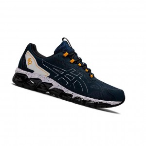 Navy Men's Asics GEL-QUANTUM 360 6 Sneakers | 174-XUMWKT