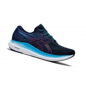Navy Women's Asics EVORIDE 2 Running Shoes | 324-PIXQGV