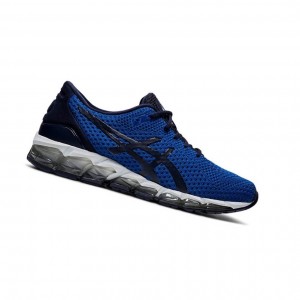 Navy Women's Asics GEL-QUANTUM 360 5 Knit Sneakers | 537-RMSITG