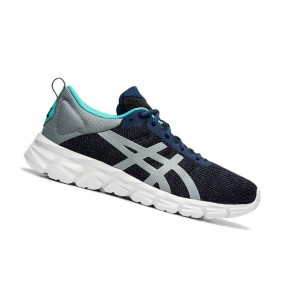 Navy Women's Asics GEL-QUANTUM LYTE Sneakers | 302-USHVDE