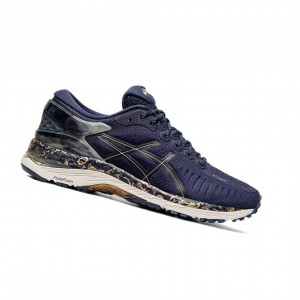 Navy Women's Asics METARUN Running Shoes | 831-SAIGZB