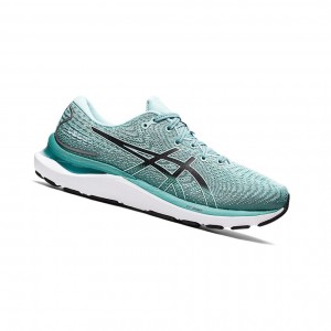 Oasis Green / Black Women's Asics GEL-CUMULUS 24 Running Shoes | 532-OSLRVC