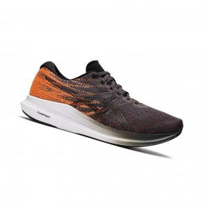 Obsidian Grey / Black Men's Asics EvoRide 3 Running Shoes | 493-SZIEBW
