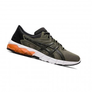Olive Men's Asics GEL-QUANTUM 90 2 Sneakers | 801-ZTYMOH