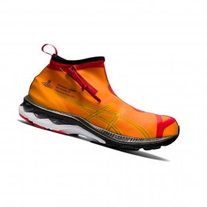 Orange Men's Asics GEL-KAYANO 27 Running Shoes | 894-YIJUCL