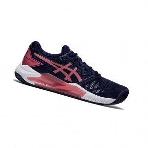 Peacoat / Smokey Rose Women's Asics GEL-CHALLENGER 13 Tennis Shoes | 032-SQBHOT