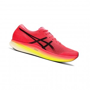 Performance Red / Black Men's Asics METASPEED Edge Running Shoes | 196-WMDRYA