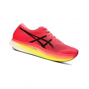 Performance Red / Black Men's Asics METASPEED SKY Running Shoes | 918-CXUGND