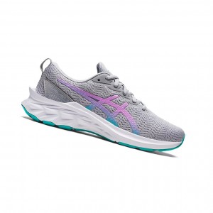 Piedmont Grey / Lavender Glow Kids' Asics NOVABLAST 2 GS Running Shoes | 870-ACIFJG