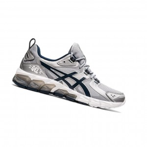 Piedmont Grey / Pure Silver Women's Asics GEL-QUANTUM 180 Sneakers | 612-HBMUOE