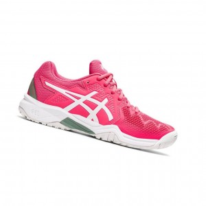 Pink Kids' Asics GEL-RESOLUTION 8 Clay GS Tennis Shoes | 290-FYRVJZ