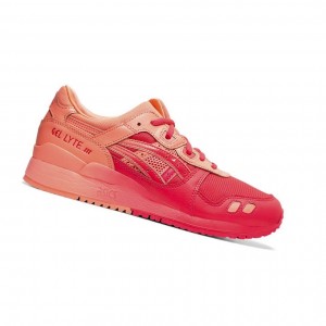 Pink Women's Asics GEL-LYTE III Sneakers | 761-NOHDFI