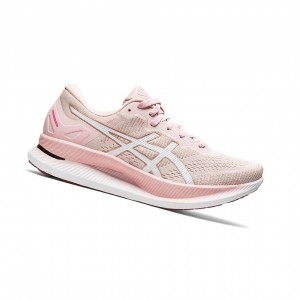 Pink Women's Asics GLIDERIDE Running Shoes | 635-OPHRTF