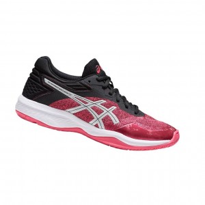 Pink Women's Asics NETBURNER BALLISTIC FF Volleyball Shoes | 028-AORELT