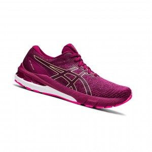 Pink / Glo / Champagne Women's Asics GT-2000 10 Running Shoes | 867-CPBTND