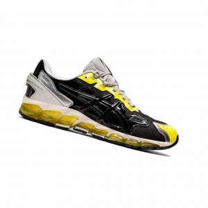 Pure Silver / Sour Yuzu Men's Asics GmbH x GEL-QUANTUM 360 6 Sneakers | 627-VOKHBC